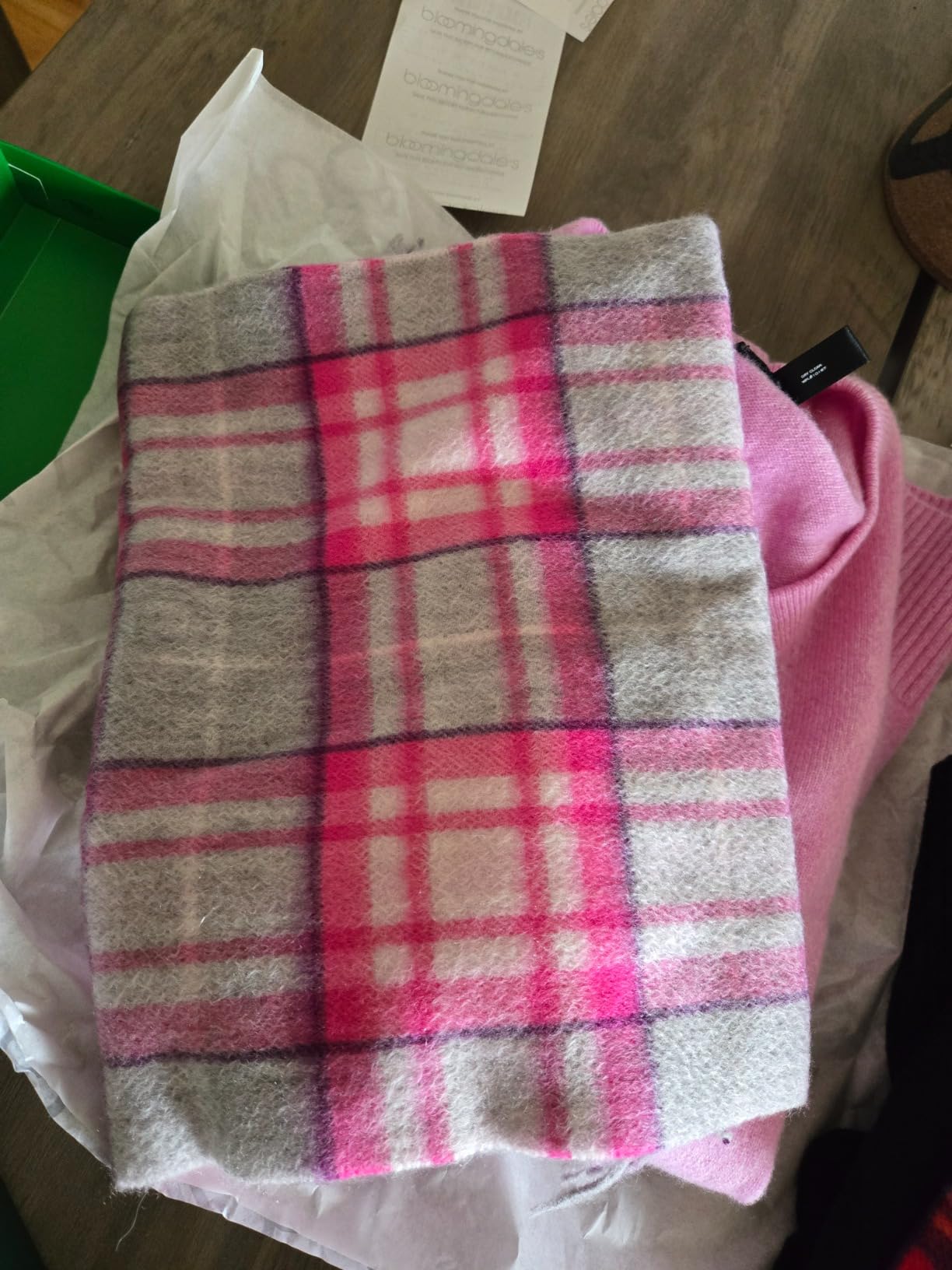 Lona Scott Cashmere Scarf customer photo 2