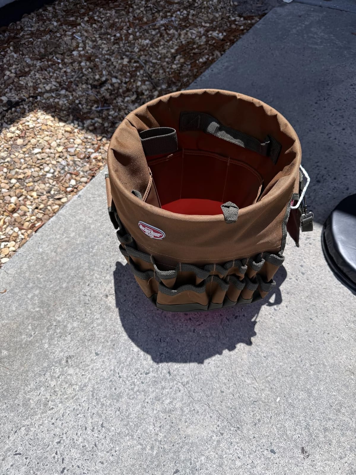Bucket Boss The Bucketeer Bucket Tool Organizer in Brown, 10030 customer photo 1