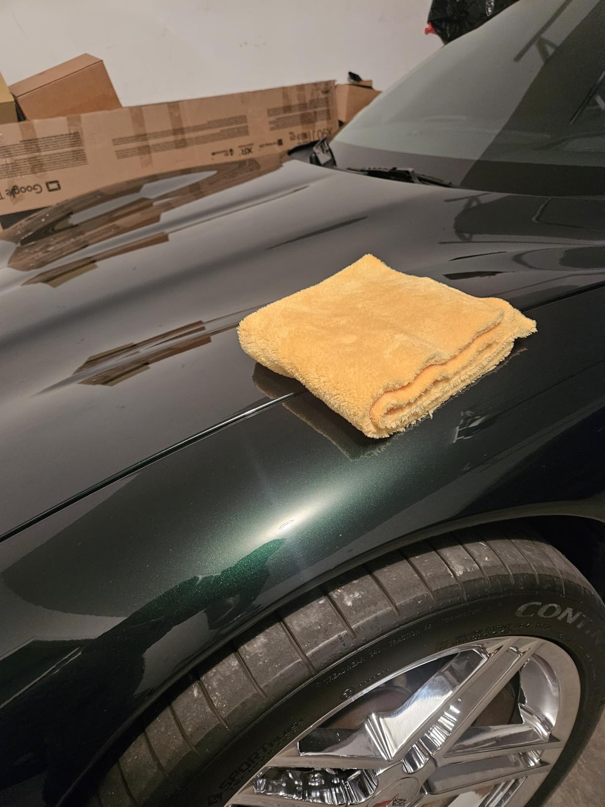 The Rag Company Eagle Edgeless 500 Detailing Towel, 16x16 in, 4-Pack customer photo 2