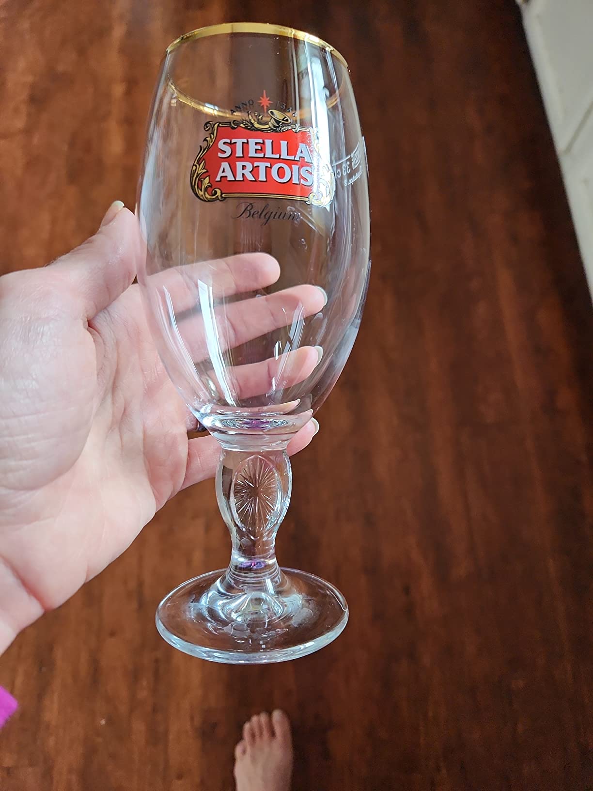 Stella Artois Chalice - 2-Pack Gift Set - Official Product - 33 Cl / 11.2 Oz. Capacity Beer Glasses customer photo 2
