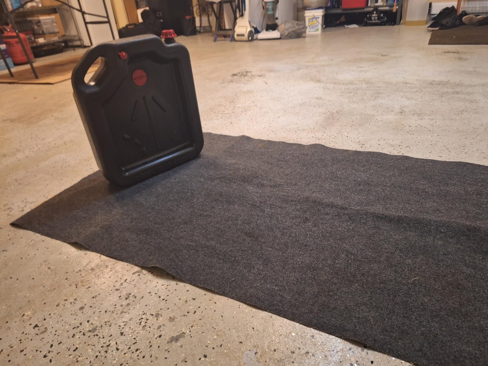 Drymate Garage Floor Mat, (17' x 7'4