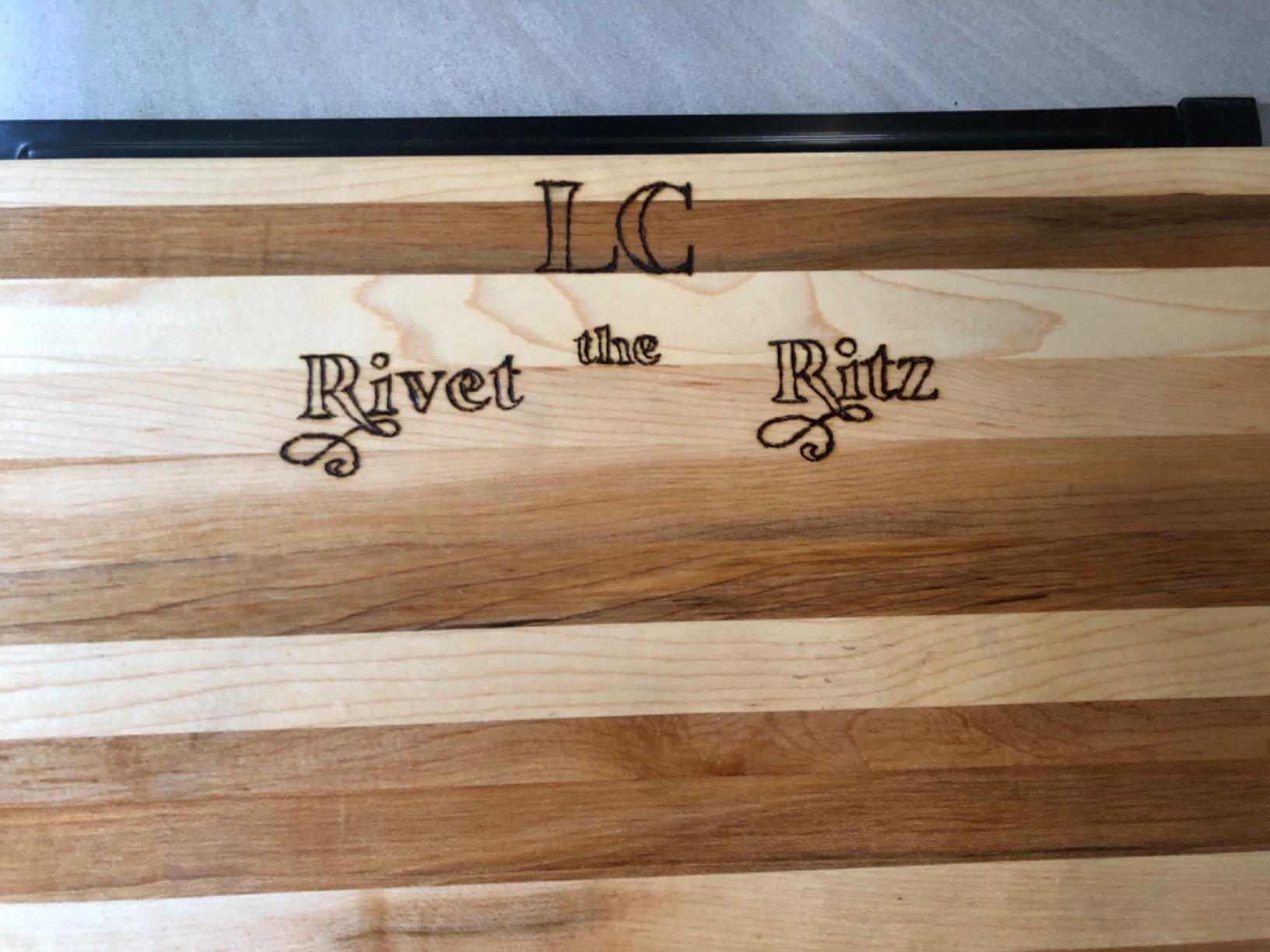 Labell Large Canadian Maple Edge Grain Cutting Board, 18 x 24 x 0.75 in customer photo 1