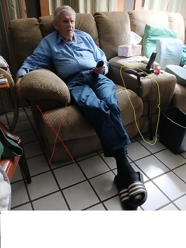 Able Life Universal Stand Assist with Legs, Chair Lift-Assist for Elderly, Grab Bar Standing Aid for Seniors, Daily Living Mobility Aid, Brown customer photo 1