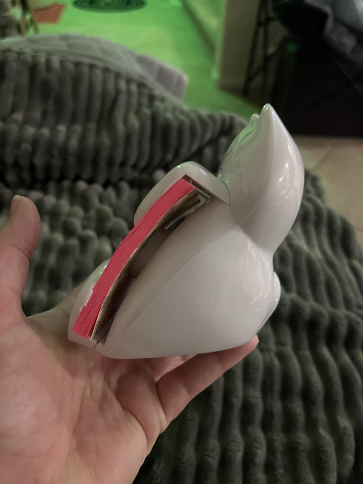 Post-it Note Dispenser, White Cat Design, 1 Dispenser, 1 Pad, 45 Sheets customer photo 2