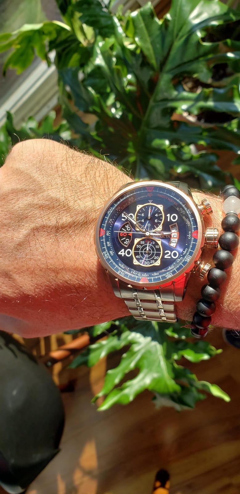 Invicta Men's Aviator Analog Display Japanese Quartz Watch customer photo 2
