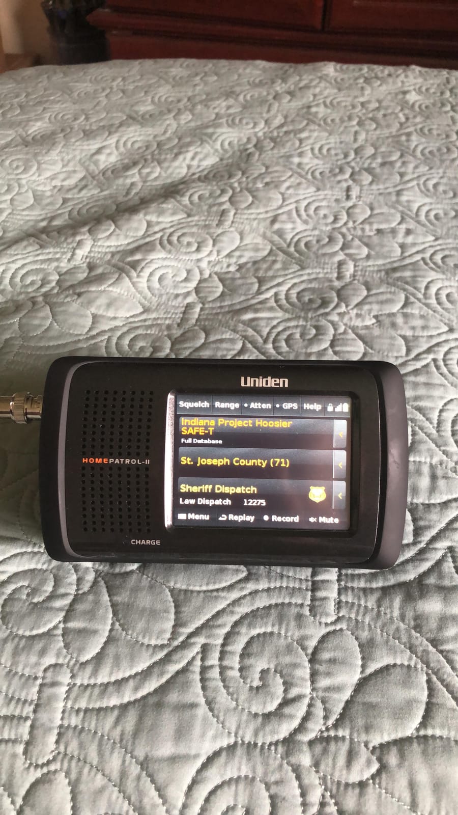 Uniden HomePatrol-2 Color Touchscreen Simple Programing Digital Scanner, TrunkTracker V and S,A,M,E, Emergency/Weather Alert, Digital Capable, APCO P25 Phase 1 and 2, Covers USA and Canada customer photo 1