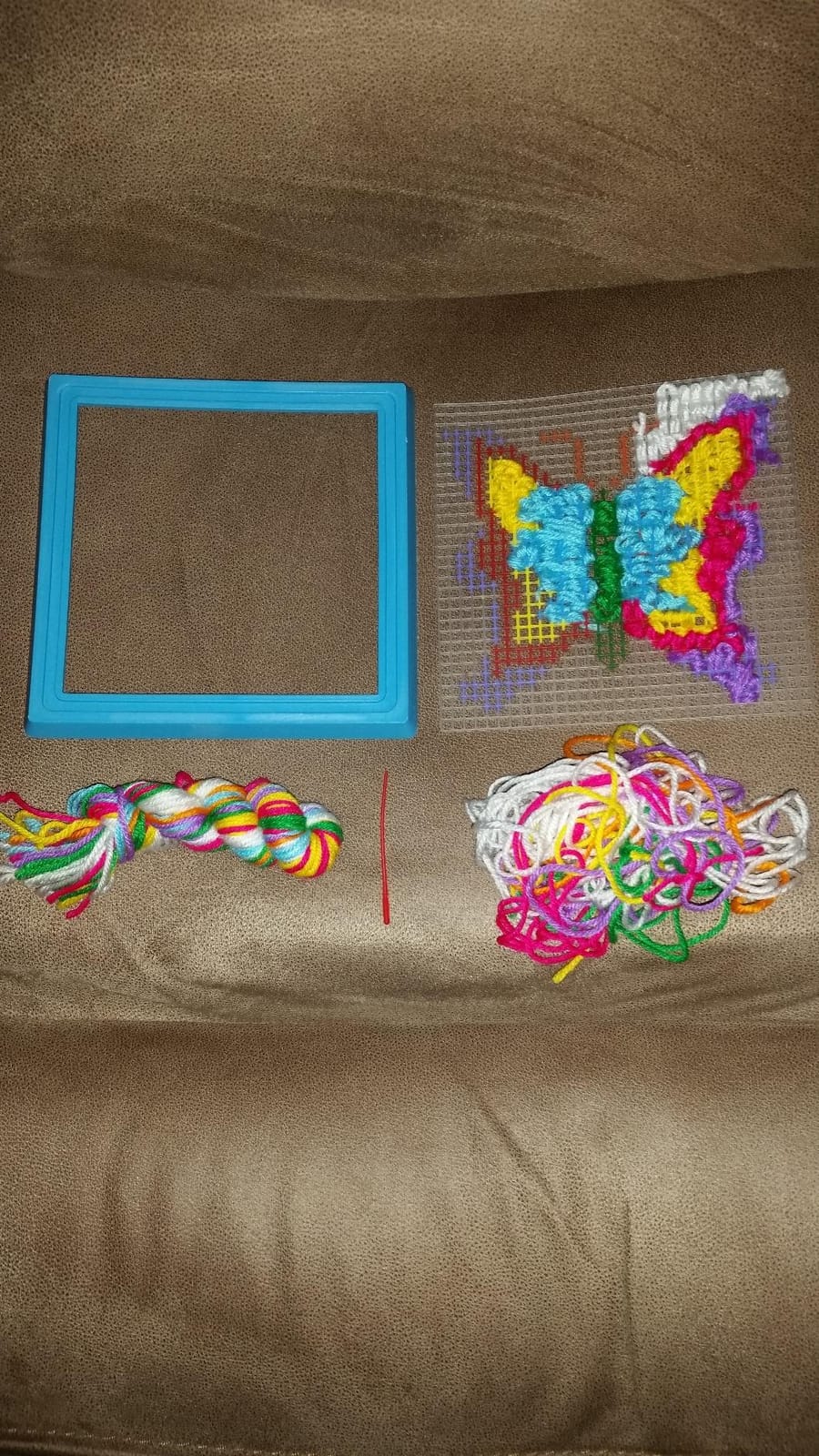 ALEX Toys Simply Needlepoint Butterfly Kids Art and Craft Activity customer photo 1