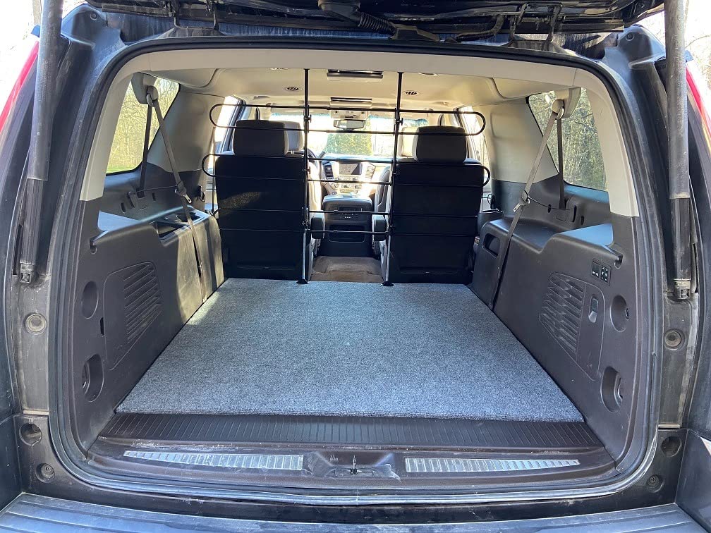 PetSafe Happy Ride Metal Dog Barrier - See-Through Tubular Design - Fits Most Cars, Minivans and SUVs - Keep Pets in The Back - Easy to Store in Vehicles customer photo 1
