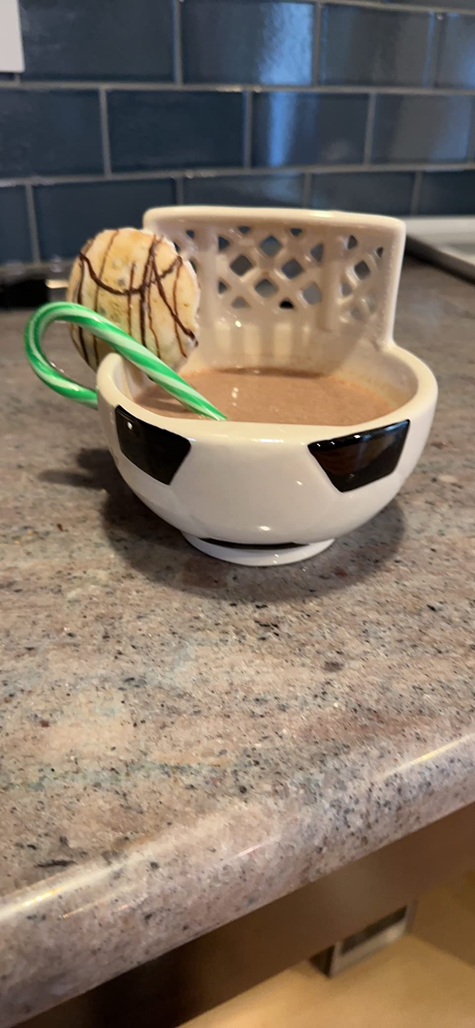 MAX'IS Creations The Basketball Mug with a Hoop Gifts for Coach Kids, 16oz customer photo 1