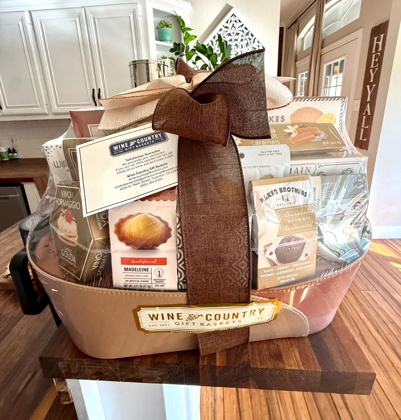 The Gourmet Choice Gift Basket by Wine Country Gift Baskets customer photo 1