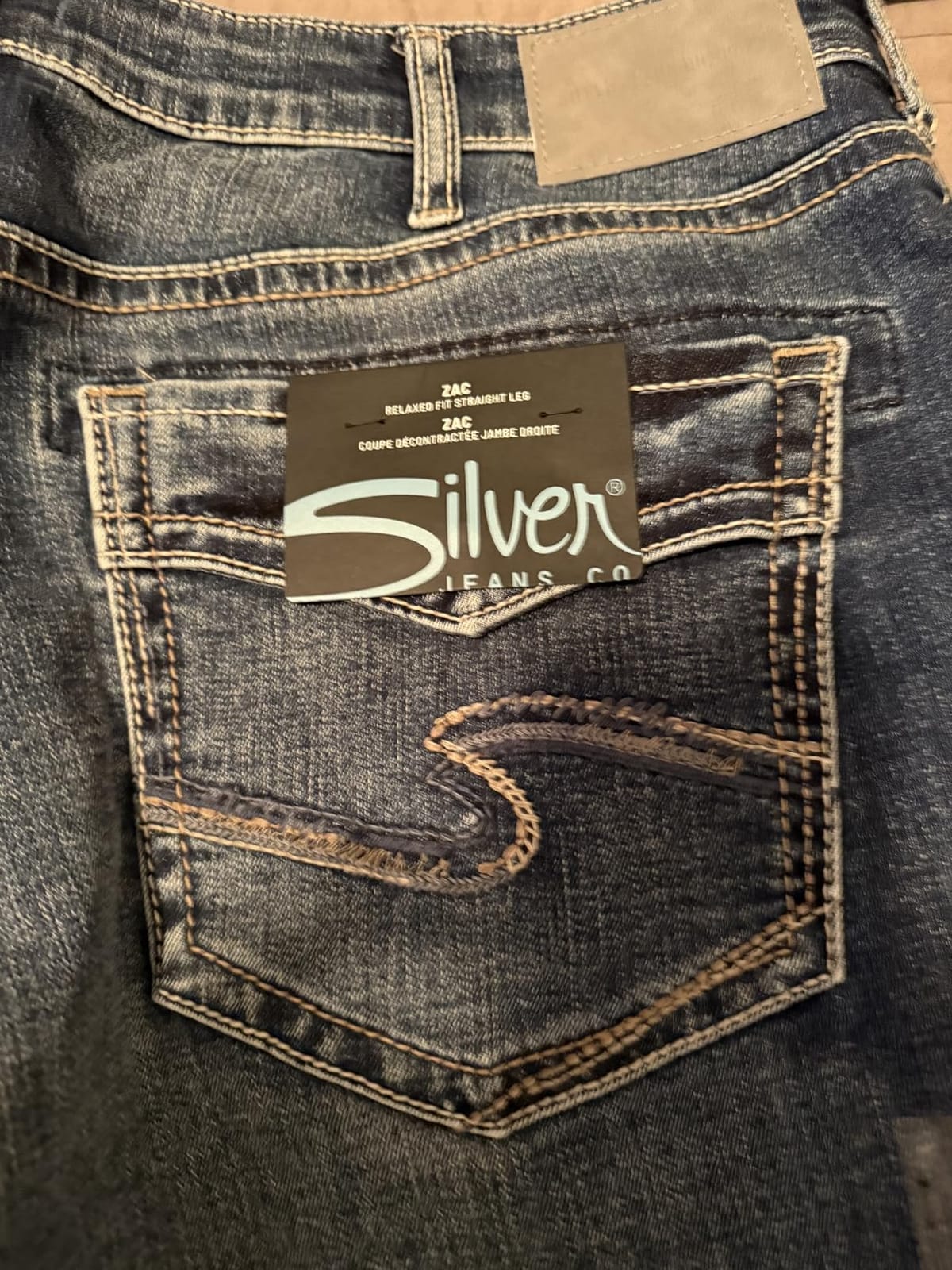 Silver Jeans Co. Men's Zac Relaxed Fit Straight Leg Jean - Legacy customer photo 1