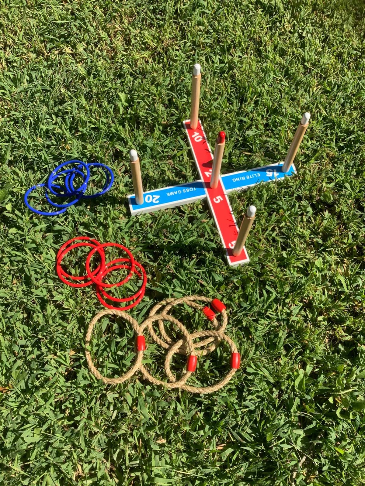 Elite Sportz Ring Toss Games for Kids - Outdoor Yard Game for Adults & Family - Backyard Toys, Outdoor Game, Backyard Games, Lawn Games for Kids Ages 4-8 customer photo 1