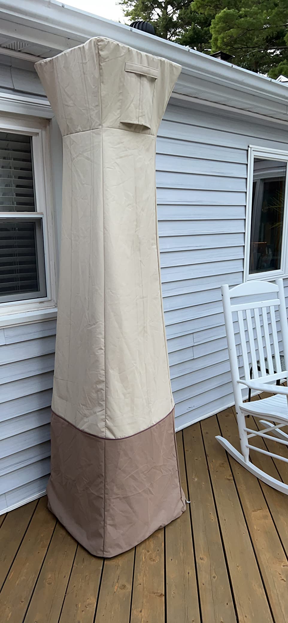 Classic Accessories Veranda Water-Resistant 21 Inch Pyramid Torch Patio Heater Cover customer photo 2