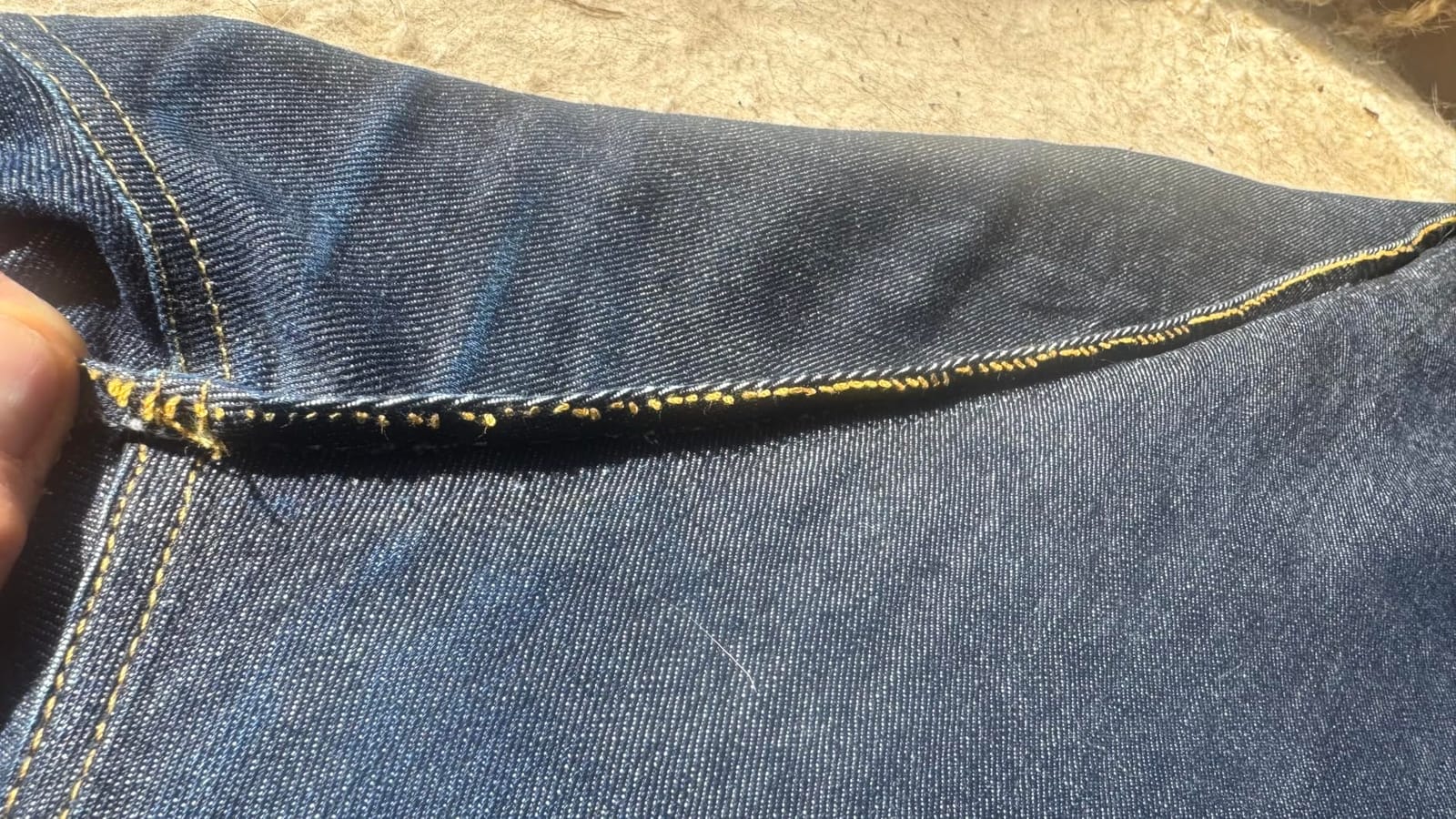 Naked & Famous Denim Men's Weird Guy In Left Hand Twill Selvedge customer photo 1