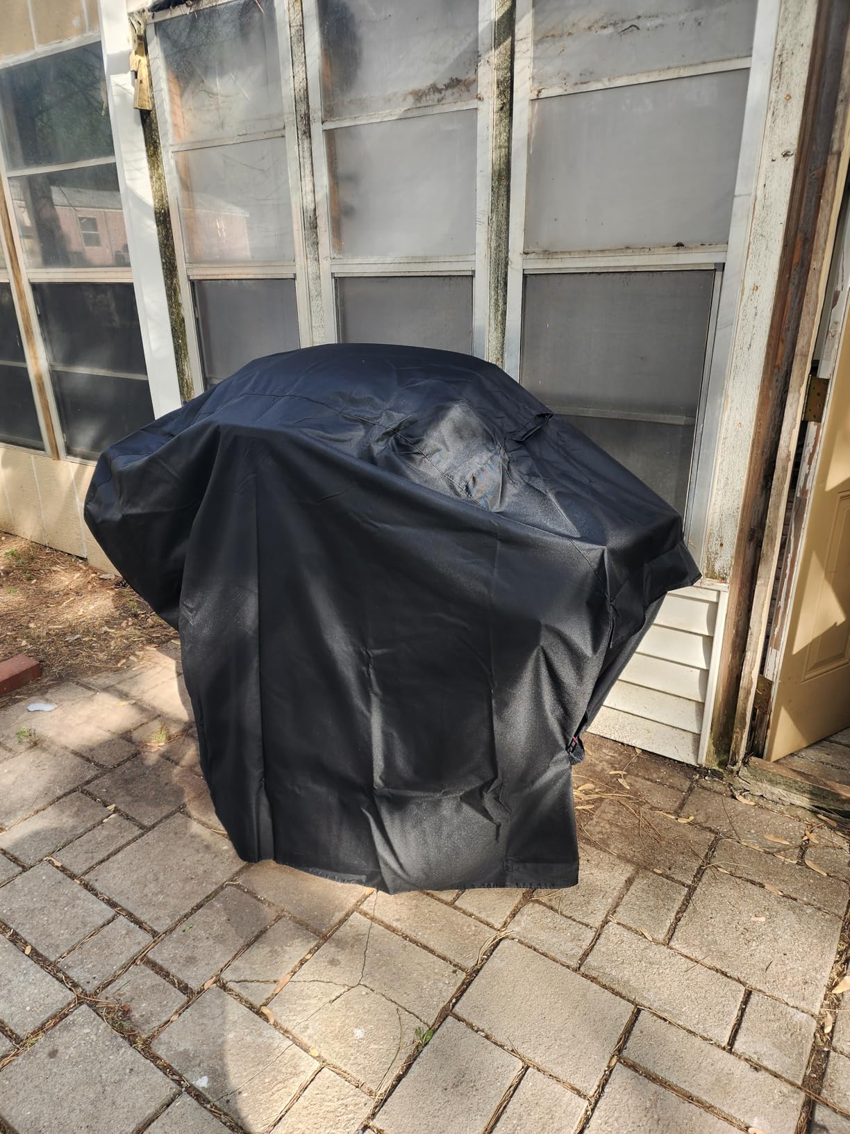 Unicook Heavy Duty Waterproof Grill Cover for Outdoor Grill 65 Inch, Black customer photo 2