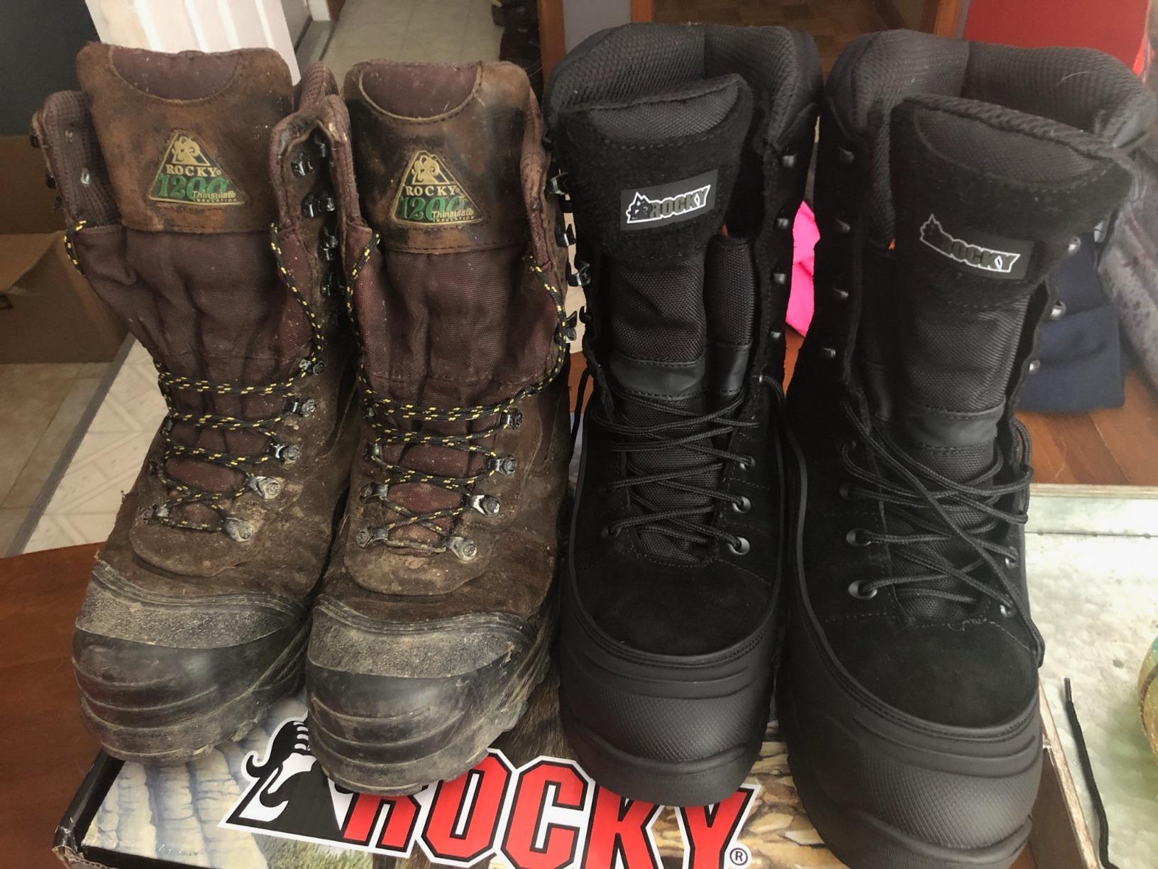 ROCKY Retraction Waterproof 800G Insulated Outdoor Boot customer photo 1