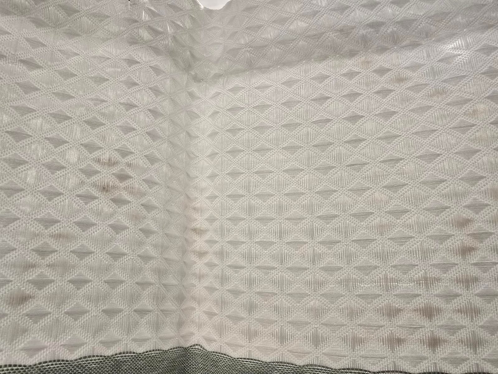 Madison Park Spa Waffle Shower Curtain for Bathroom, 72 x 72, Grey customer photo 1