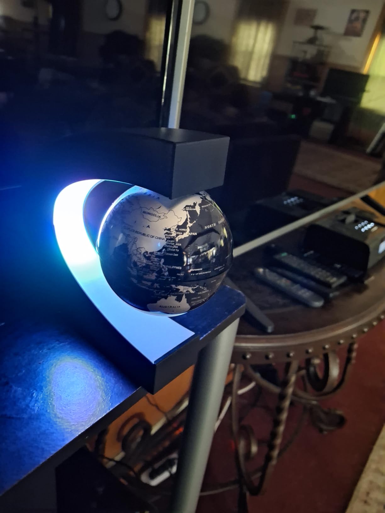 Magnetic Levitating Globe with LED Light | Cool Tech Gift for Men Father customer photo 1