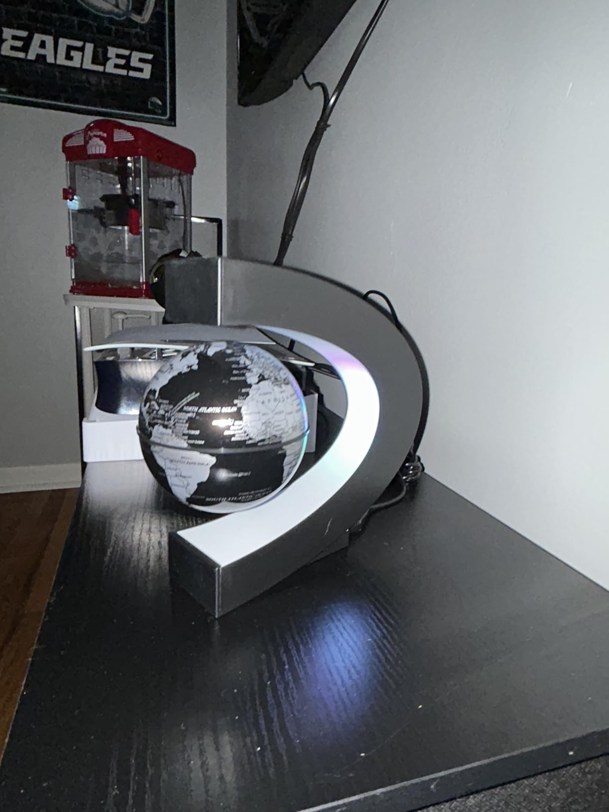 Magnetic Levitating Globe with LED Light | Cool Tech Gift for Men Father customer photo 2