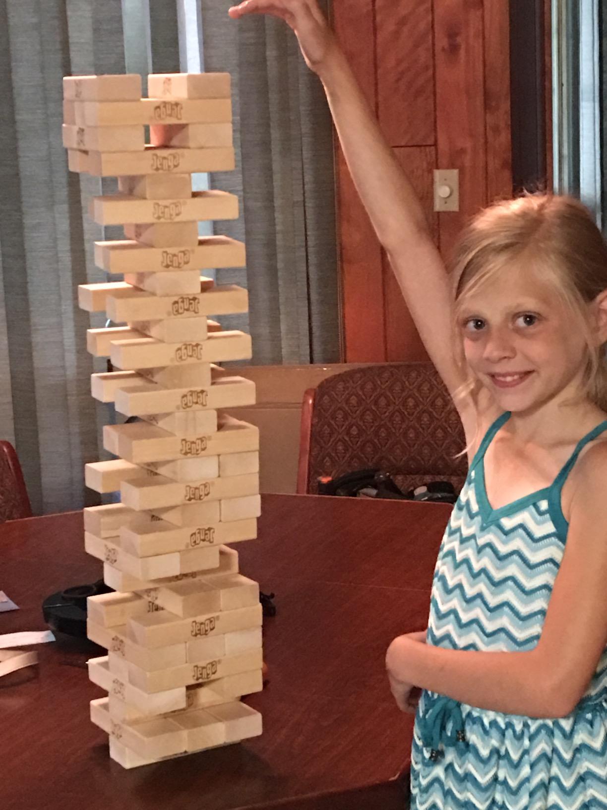 Jenga Giant Family Hardwood Stacking Game (01506-19-noAcc) customer photo 1