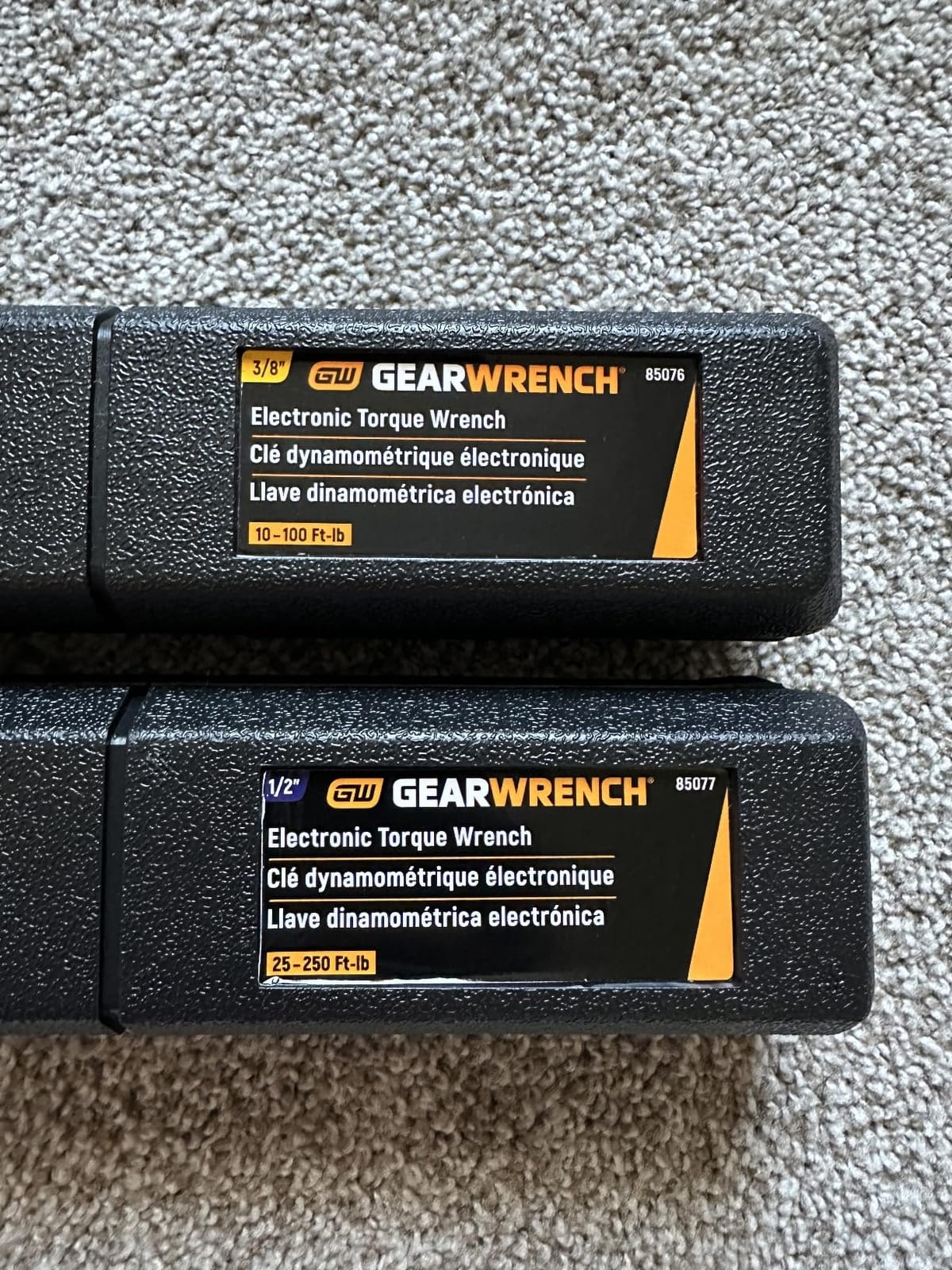 GEARWRENCH 3/8 Drive Electronic Torque Wrench 7.4-99.6 FT LB - 85076 customer photo 1