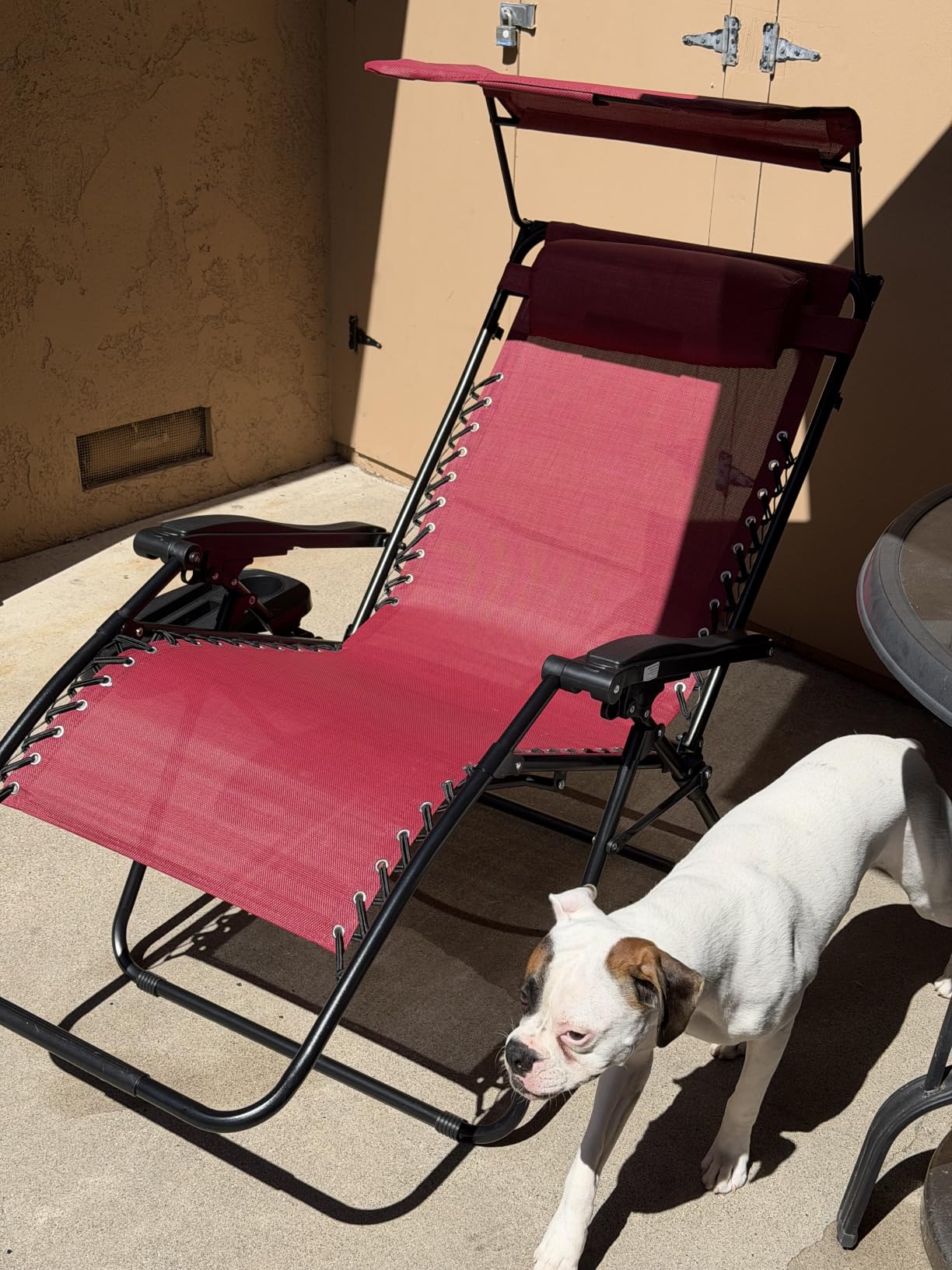 Best Choice Products Zero Gravity Chair Recliner w/Canopy Shade customer photo 2