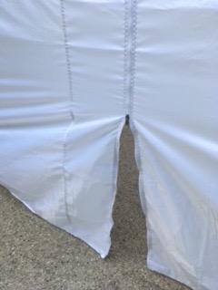 Eurmax USA 10x10 Pop Up Canopy Tent,Commercial Tent with Patented No-Tip Rolling Bag,4 Zippered Removable Walls,UV & Water Resistant Canopy Top,Heavy Duty Outdoor Gazebo,Instant Shelter(White) customer photo 2