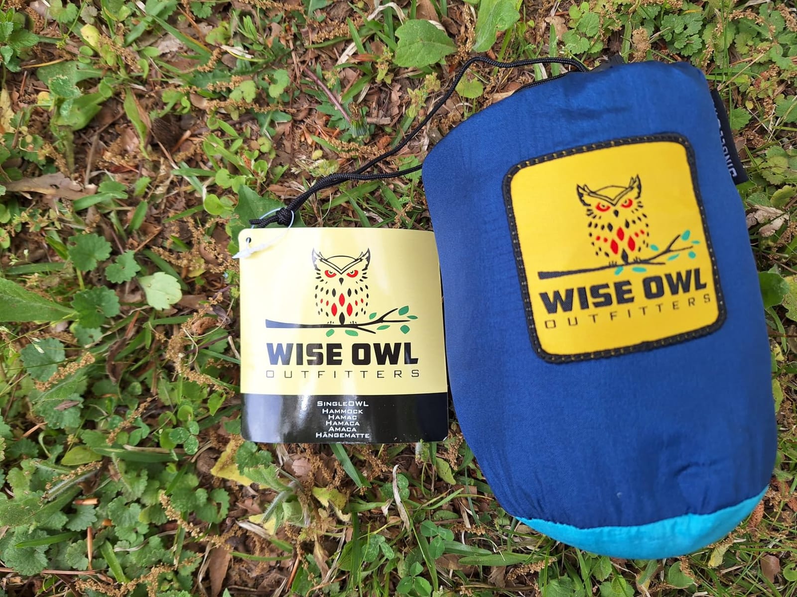 Wise Owl Outfitters Camping Hammock – up to 500lbs Portable Hammock with Tree Straps - Travel, Backpacking, Hiking, Outdoors Camping Gear - Single or Double customer photo 2