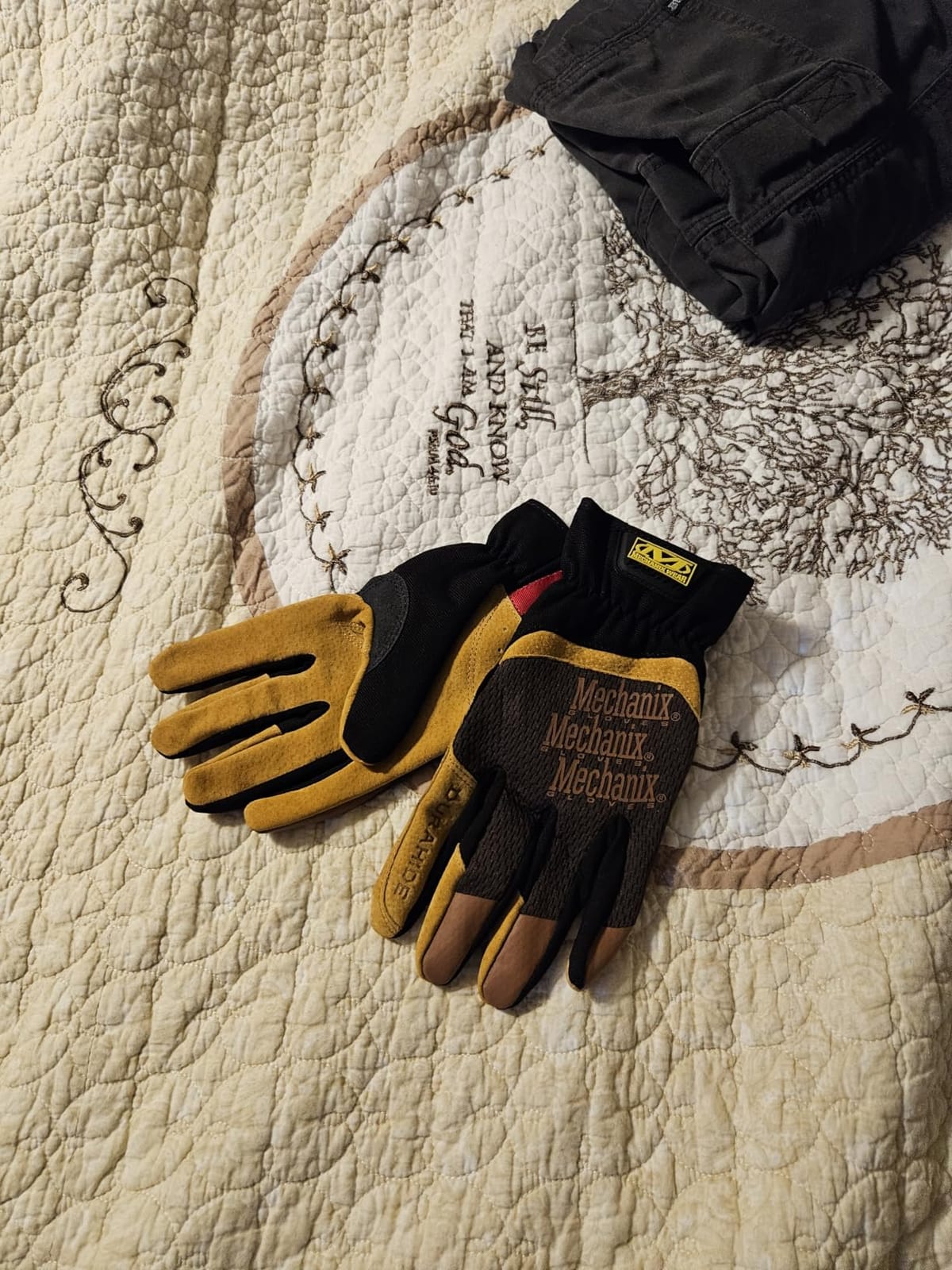 Mechanix Wear: Durahide Leather FastFit Work Glove with Elastic Cuff for Secure Fit customer photo 1