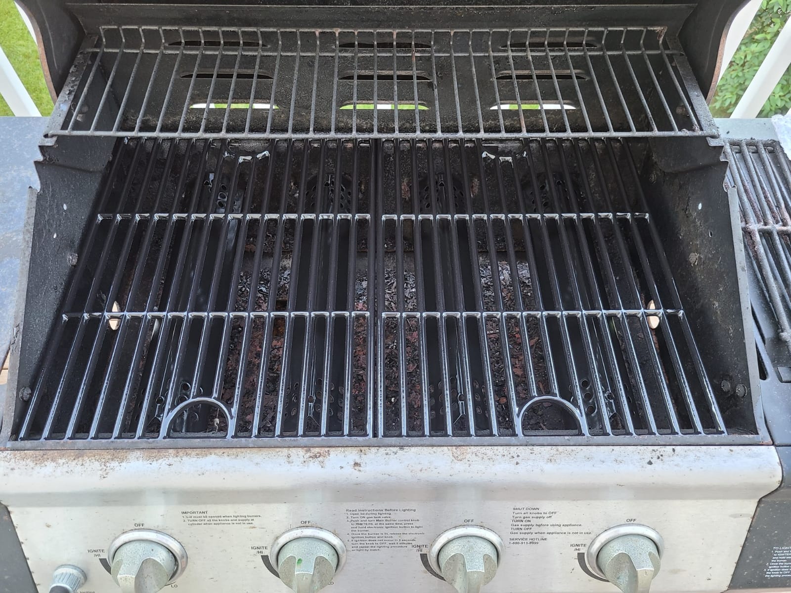 Parts DC104 17inch Grill Grates for Nexgrill 4 Burner 720-0830H 720-0783E, 5 Burner 720-0888N 720-0888 720-0697, Charbroil 4 Burner 463241113 463449914, Kenmore 720-0670A Grids customer photo 1