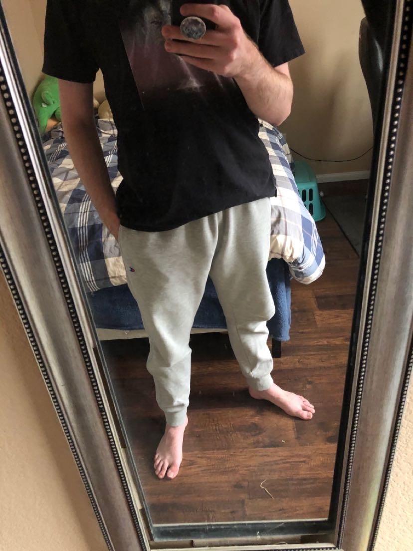 Champion Men's Fleece Joggers Sweatpants, Standard Fit, Midweight Fleece, Available in Regular and Big & Tall customer photo 1