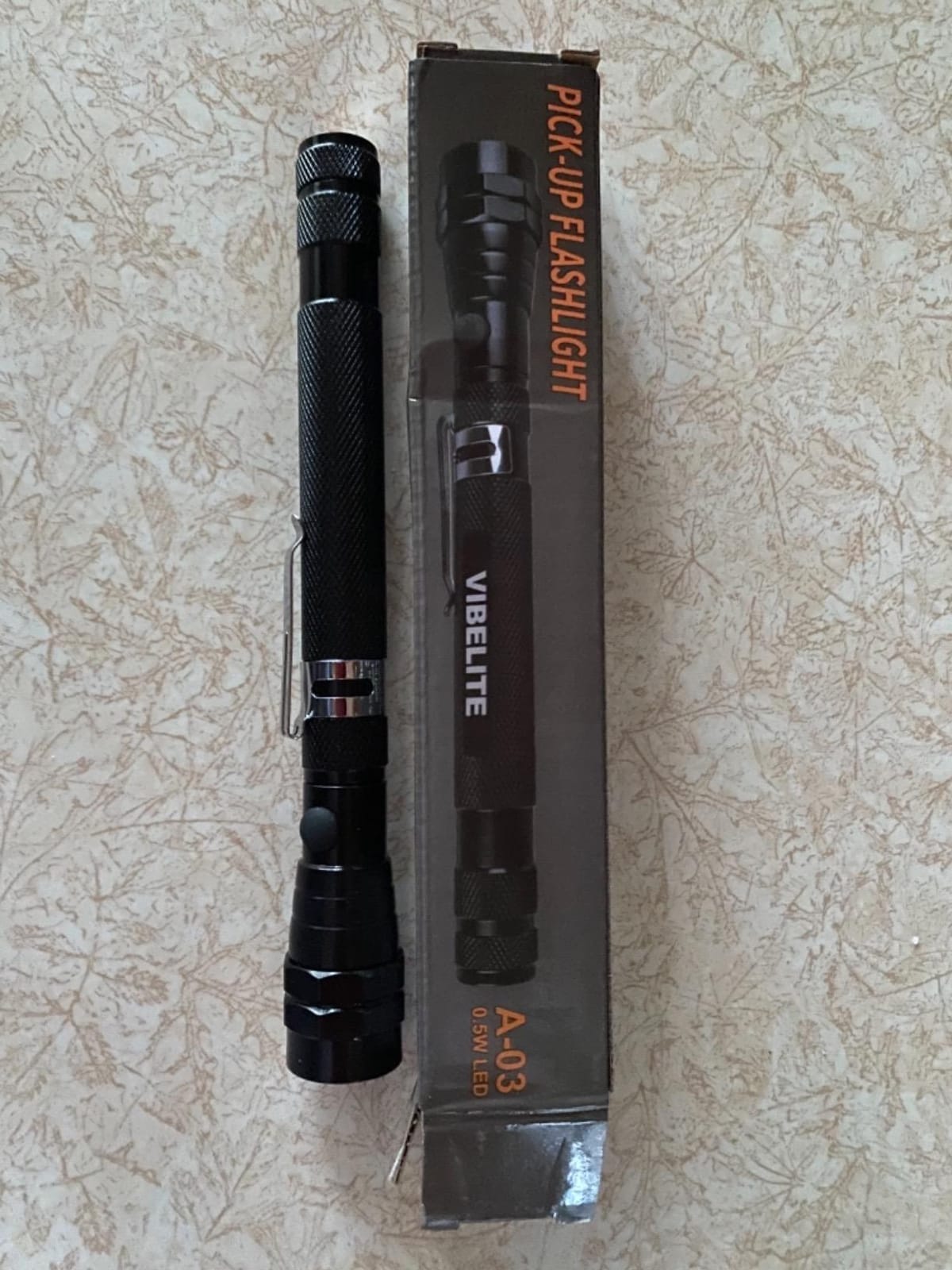 VIBELITE Extendable Magnetic Flashlight Magnet Pickup Tool, Gifts for Men customer photo 2