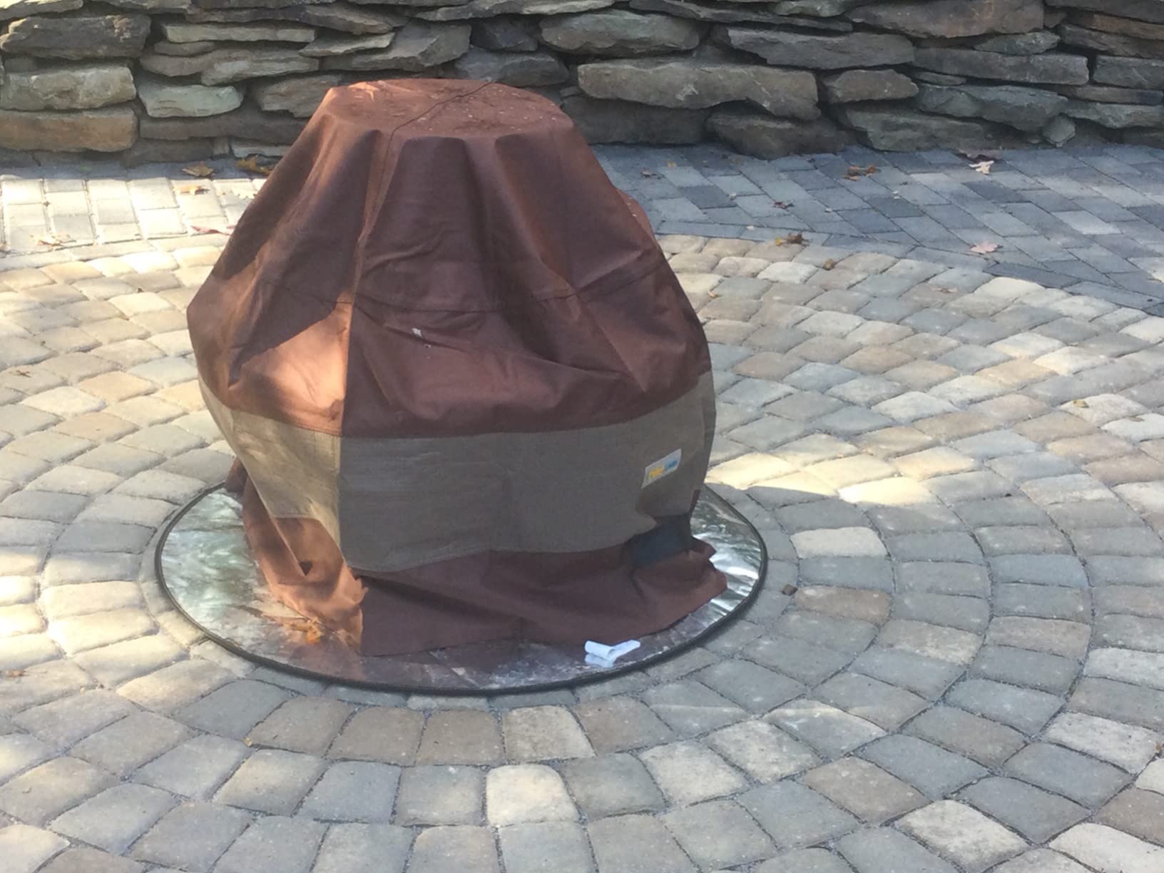 DUCKCOVERS Ultimate Waterproof 36 Inch Round Fire Pit Cover, Patio Furniture Covers customer photo 2