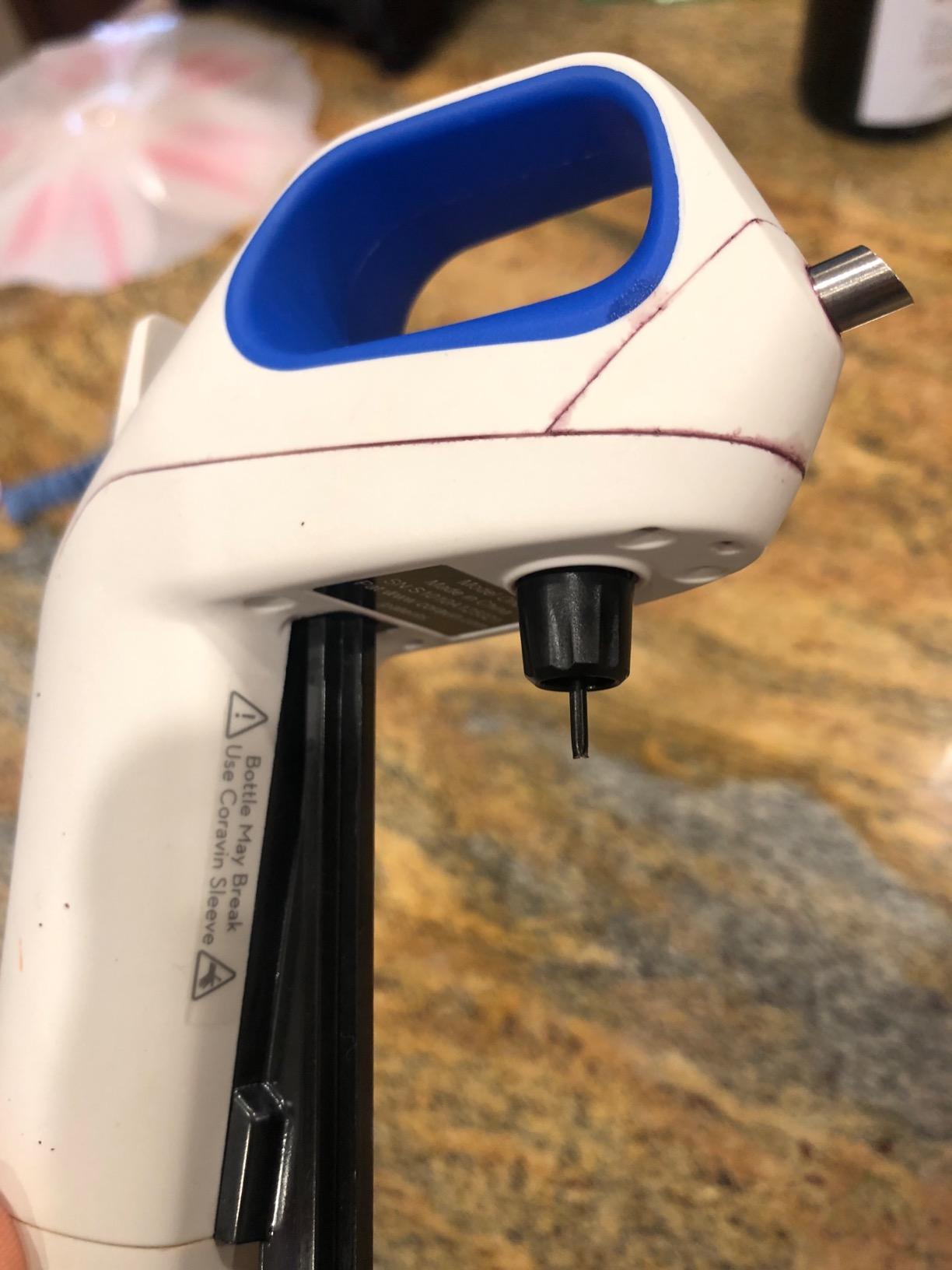 Coravin 100015 Model One Advanced Wine Bottle Opener and Preservation System, Includes 2 Coravin Argon Capsules customer photo 2