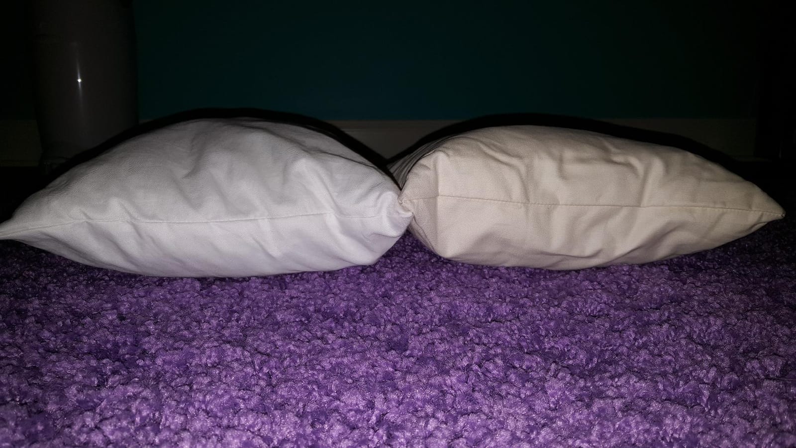 Toddler Pillow with Pillowcase - 13x18 Soft Organic Cotton Toddler Pillow for Sleeping - Washable Nap Pillow - Travel Pillow for Kids - Toddler Sleeping Pillow Toddler Bedding (White) customer photo 2