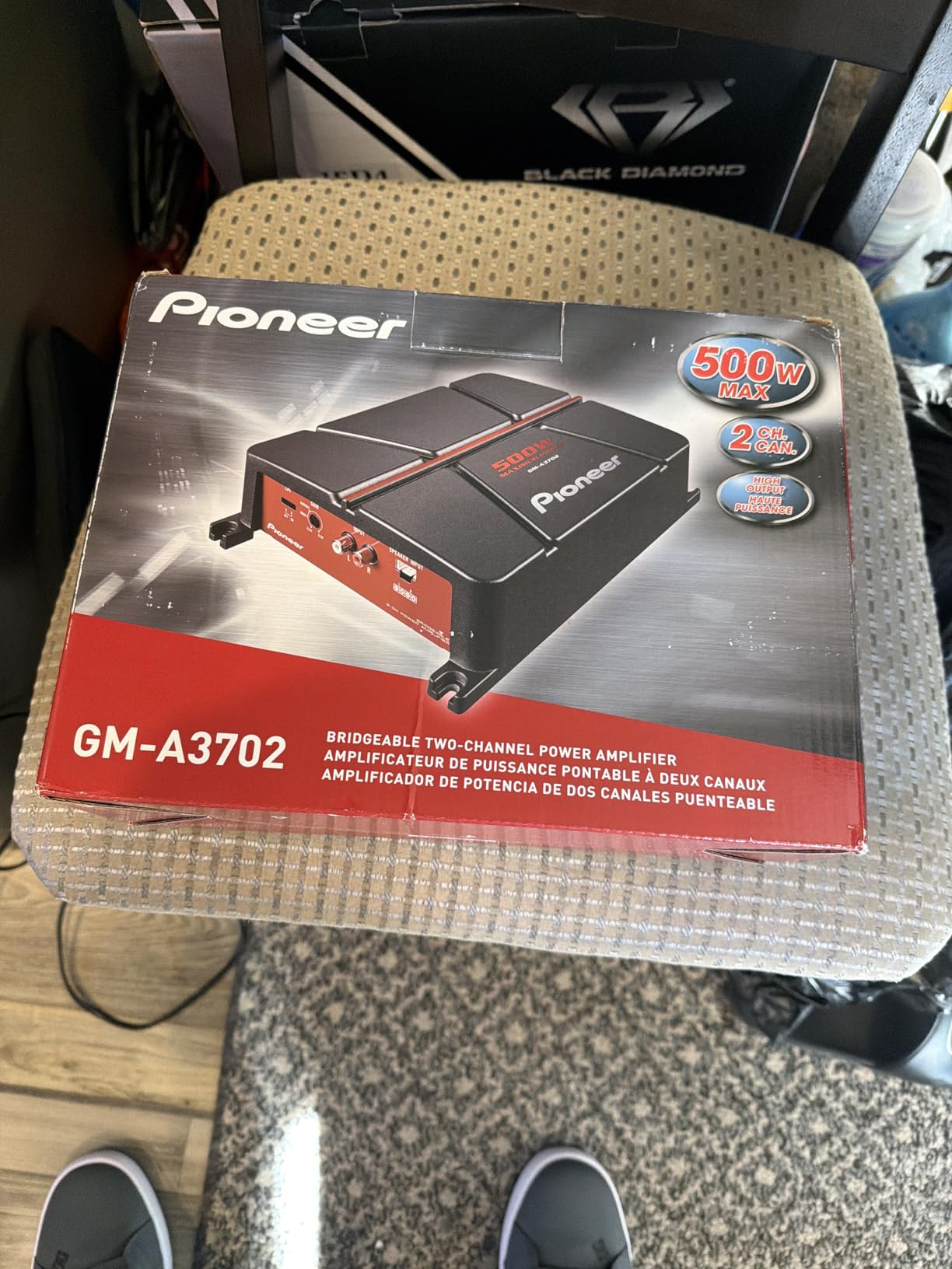 Pioneer GM-A3702 500W Max Class AB Bridgeable 2-Channel Car Amplifier customer photo 1