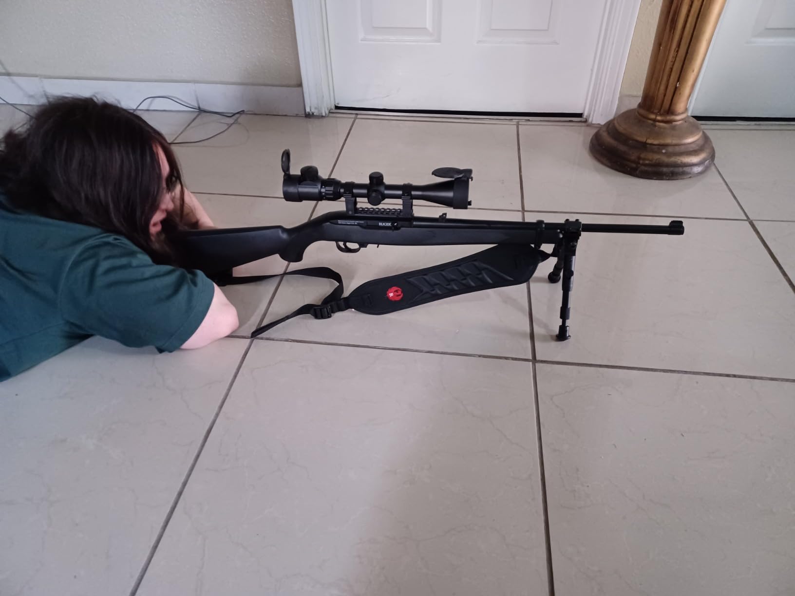 Feyachi 3 in 1 Tactical Riflebipod + Rail Mount Adapter + Barrel Clamp Adjustable Height from 6.5