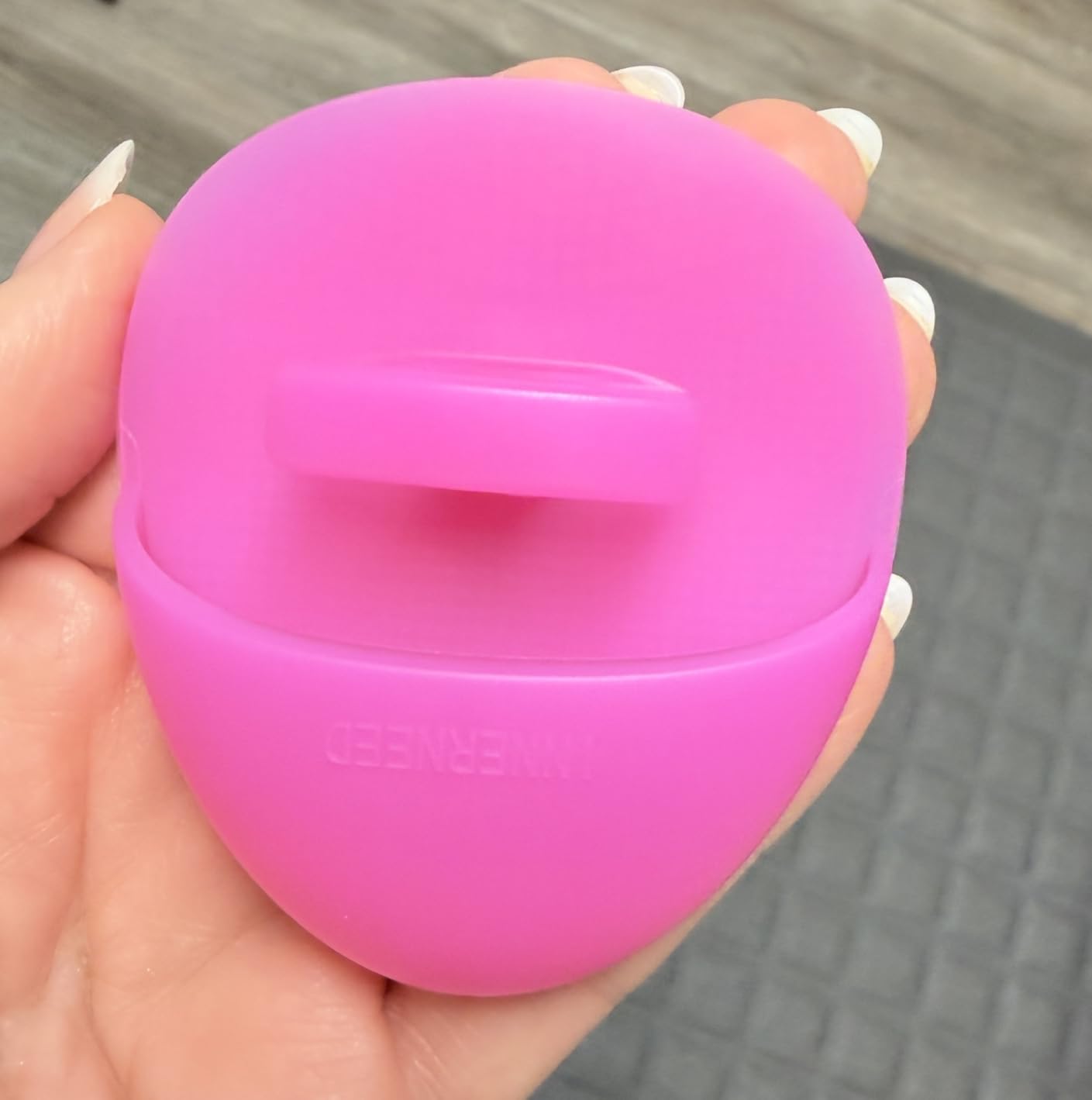 Super Soft Silicone Face Cleanser and Massager Brush Manual Facial Brush customer photo 2