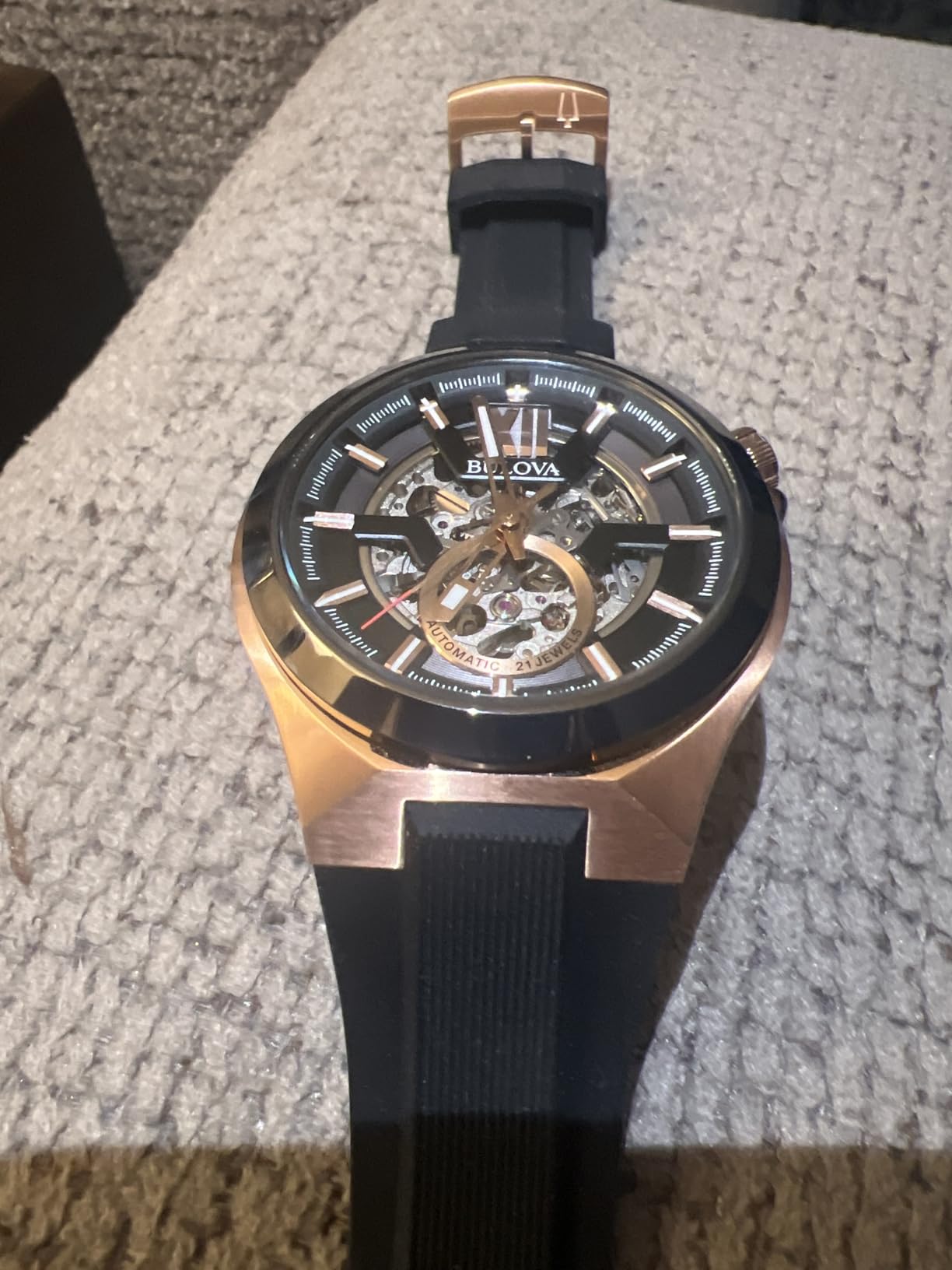Bulova Men's Classic Maquina Automatic Open Aperture Watch customer photo 1