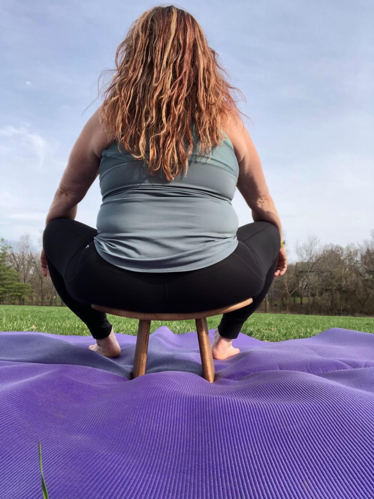 SPOKO Meditation Bench Chair, Travel Version customer photo 1