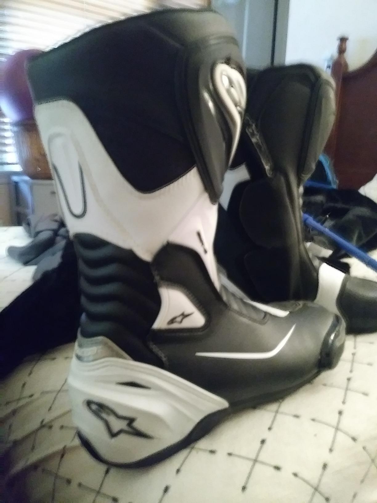 Alpinestars SMX S Boots Men's, Motorcycle Riding Racing, Durable Microfiber Upper, Exclusive Rubber Compound Sole customer photo 2