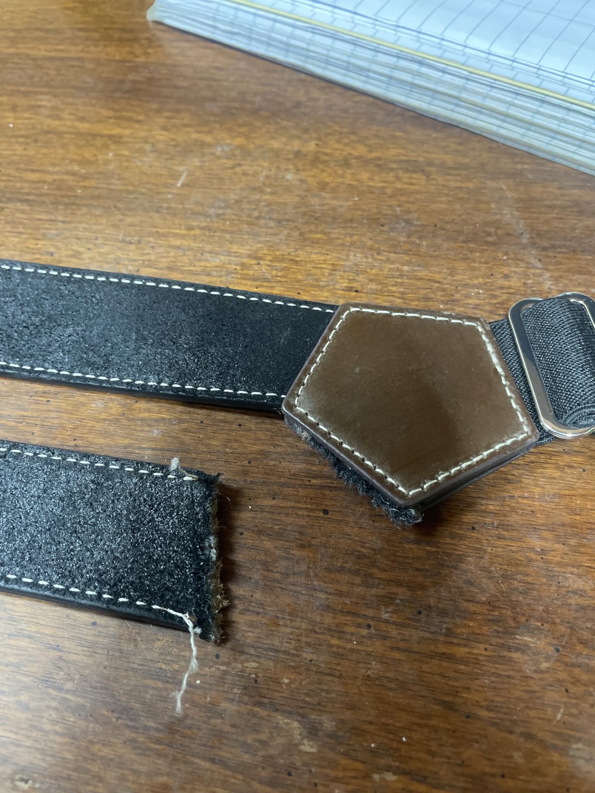 Nocona Men's Top Hand Leather Suspender customer photo 2