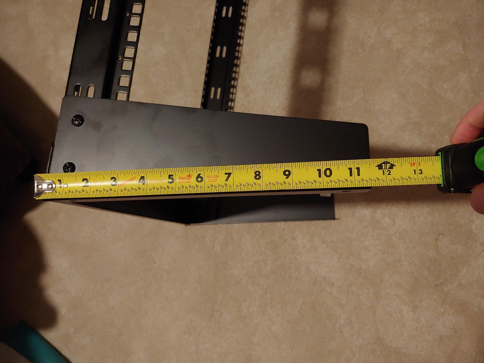 StarTech 8U 2-Post Desktop Open-Frame Server Rack, 19in, 110lb (RK8OD) customer photo 2