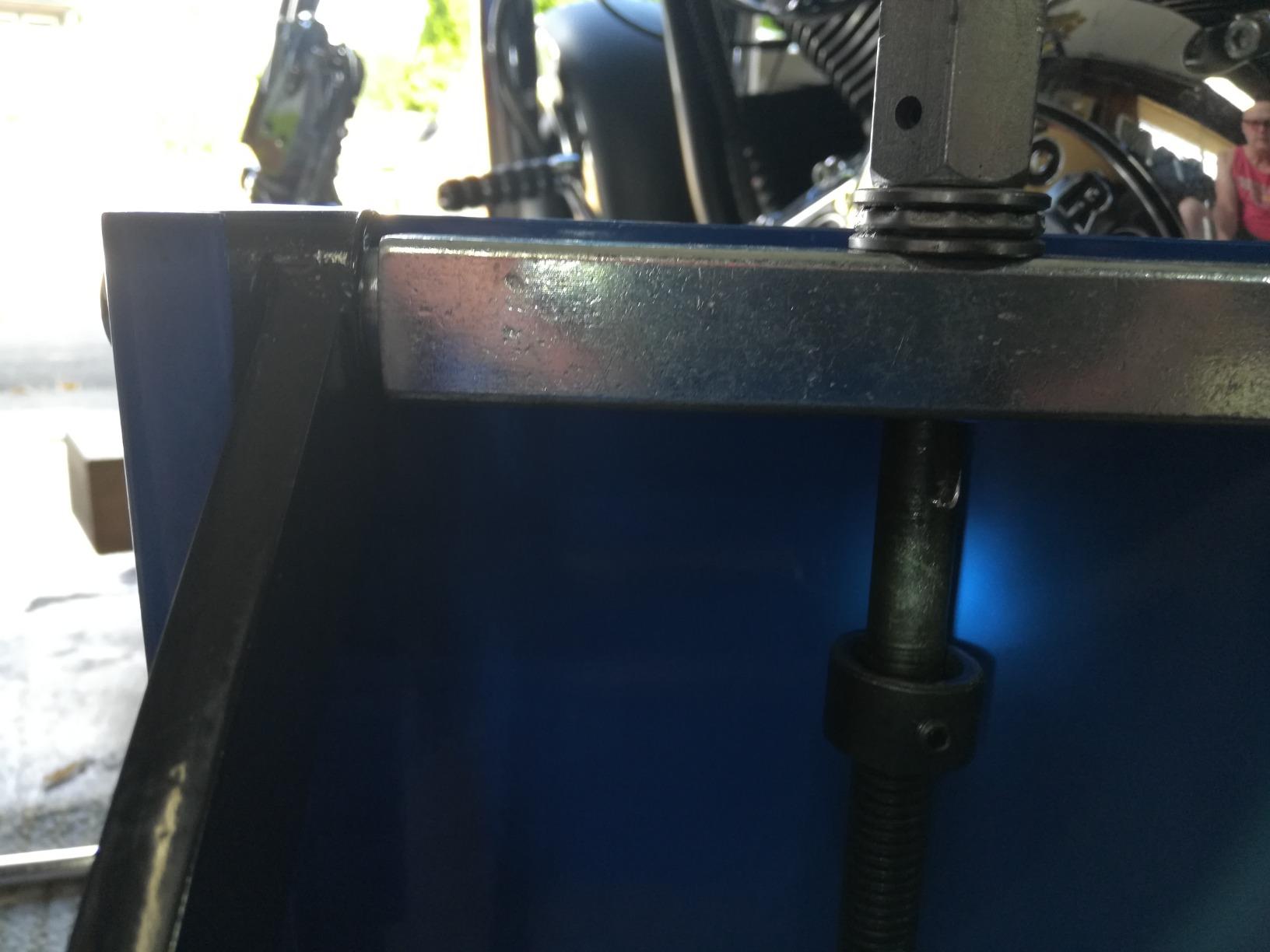 LiftMaster Wide Deck Motorcycle Center Scissor Lift Jack Hoist Stand Bikes ATVs customer photo 1