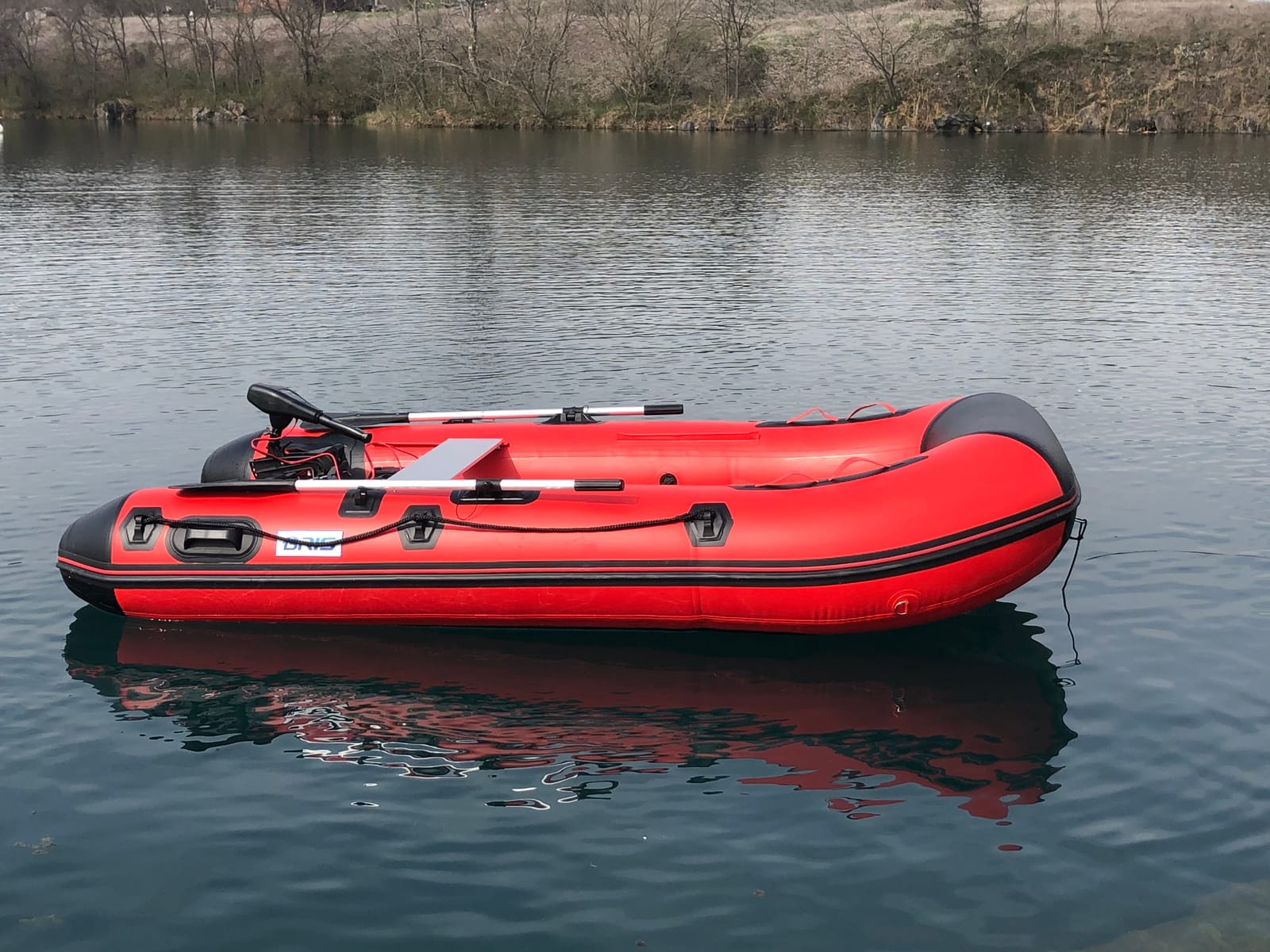BRIS 10ft Inflatable Boat Inflatable Rafting Fishing Dinghy Tender Pontoon Boat customer photo 2