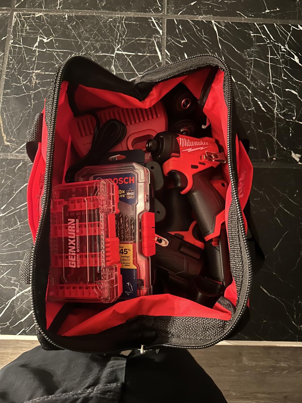Milwaukee Heavy Duty (FUEL Tool Bag). Fits (1-2 Tool Kit) 2760-20, 2866-22, 2866-20, Fuel Screwgun and other Cordless Tools alike customer photo 1