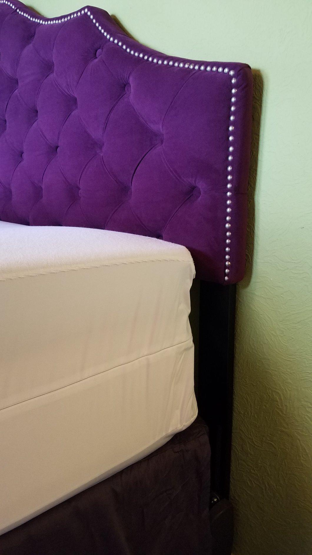 PlushDeluxe Mattress Encasement 100% Waterproof, Queen, Soft Cotton Terry customer photo 1