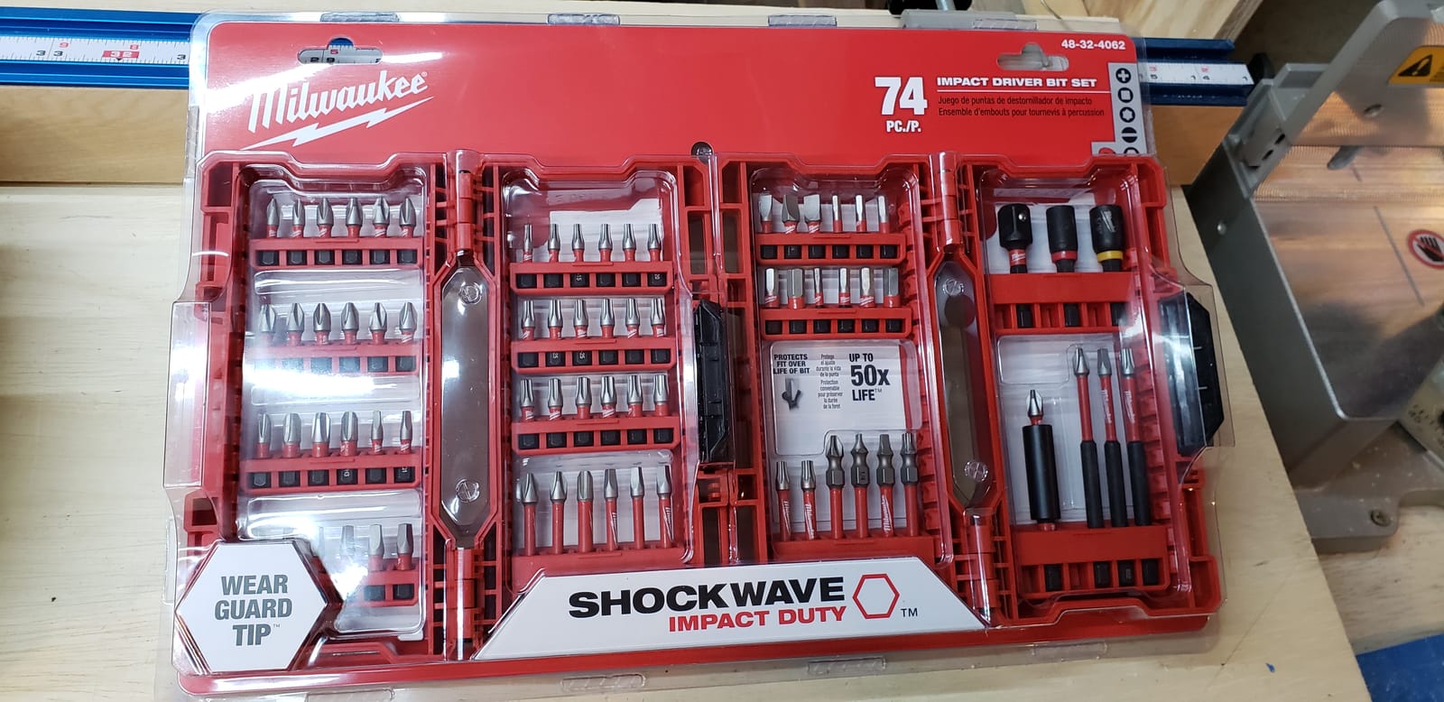 Milwaukee Shockwave Impact Driver Bit Set (74 Piece) 48-32-4062 customer photo 2