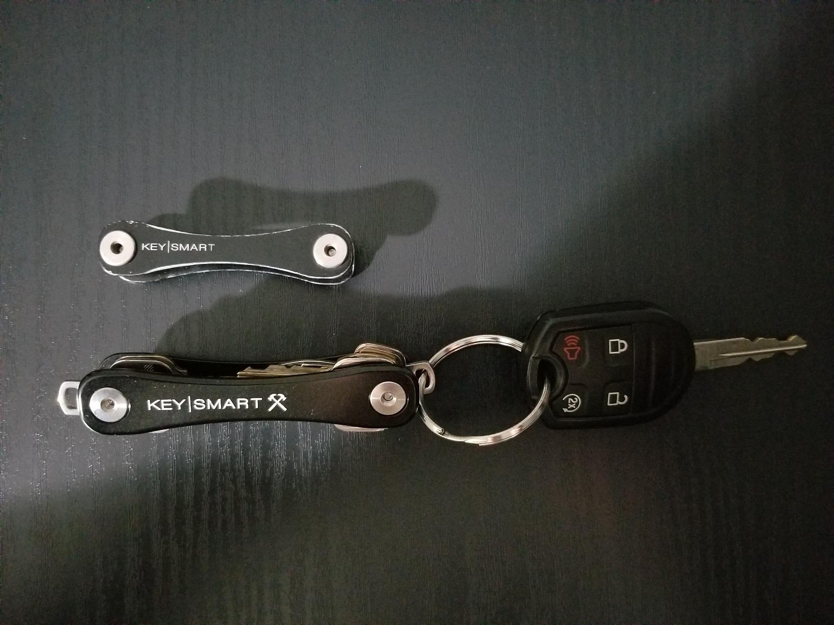 KeySmart Rugged Keychain Multitool Key Holder, Up to 14 Keys customer photo 2