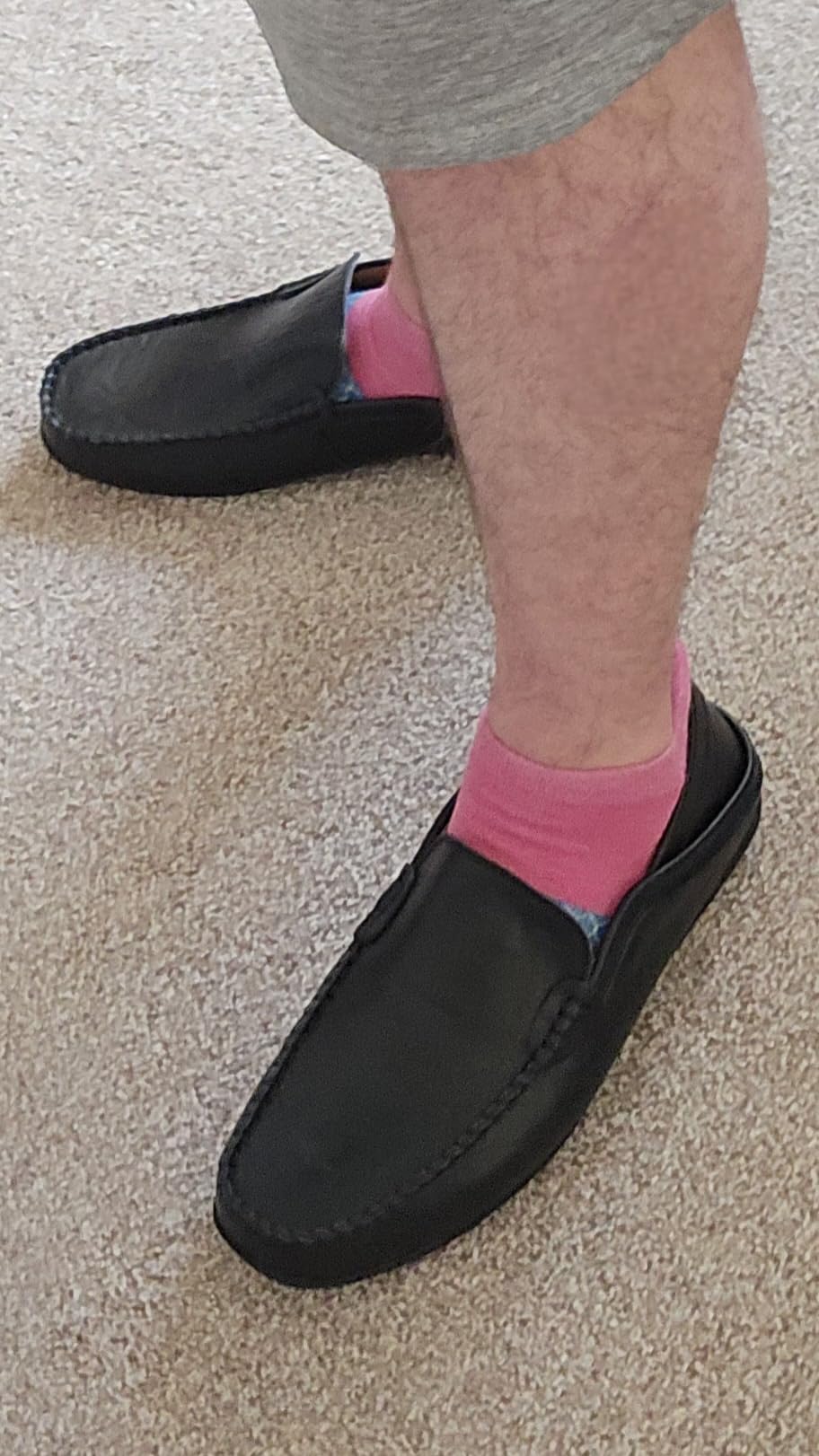 Go Tour Men's Premium Genuine Leather Casual Slip on Loafers Breathable Driving Shoes Fashion Slipper customer photo 2